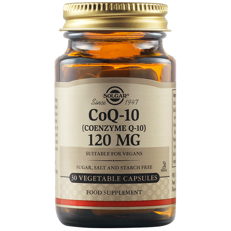 коензим q10 120 mg веган капсули 30 броя