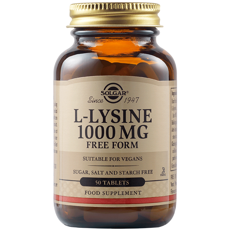 L-LYSINE 1000mg tabs 50s