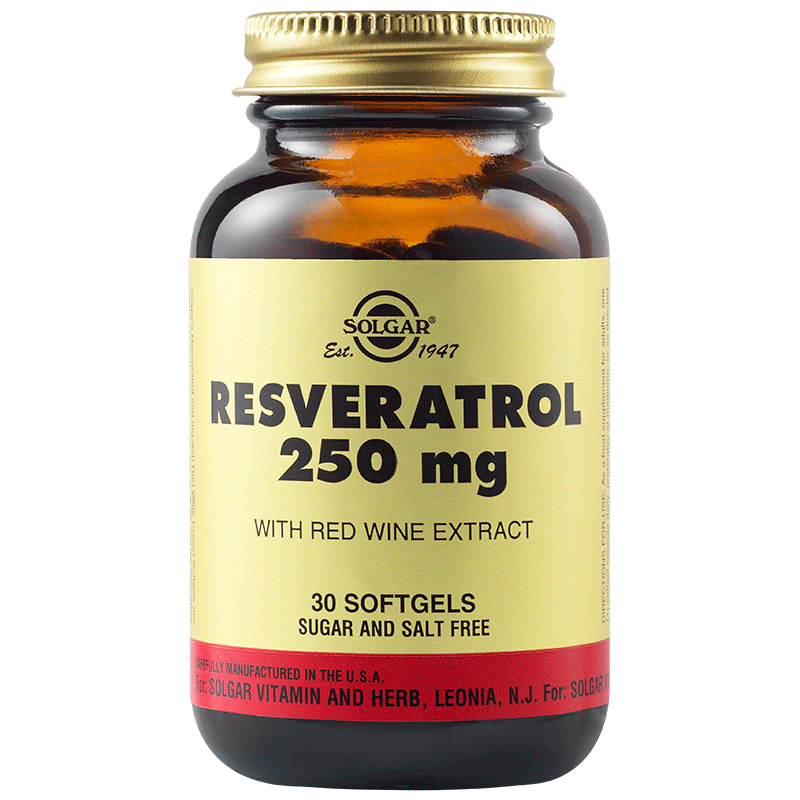 ресвератрол 250 mg веган капсули 30 броя